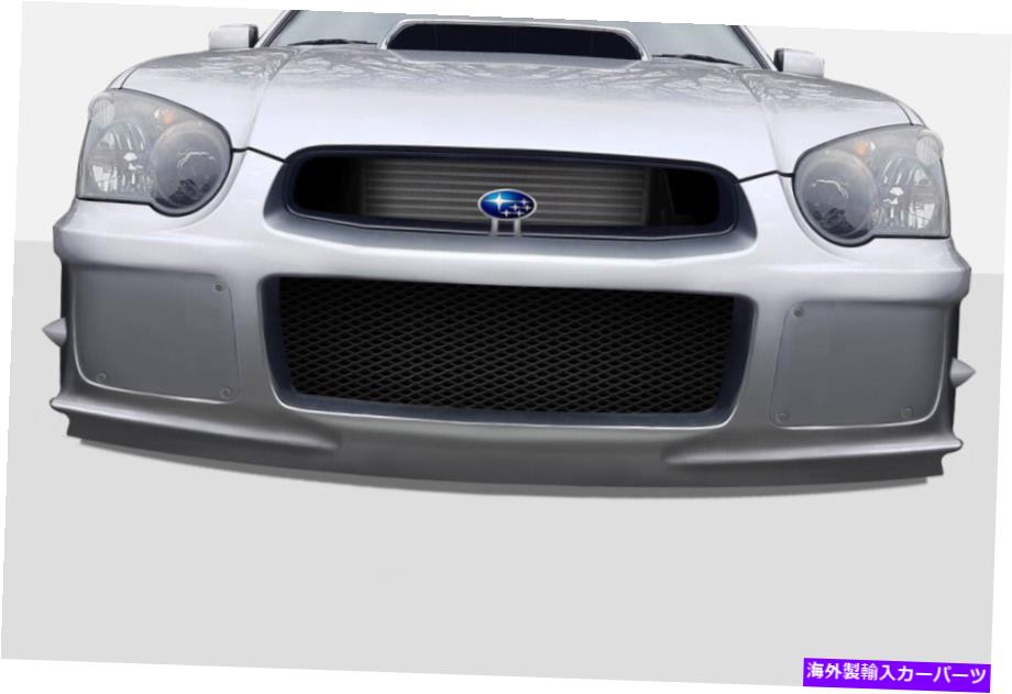 海外製 エアロパーツ 04-05 Subaru Impreza WRX STI WRC Look Front Bumper 3PC 114944 FOR 04-05 Subaru Impreza WRX STI WRC Look Front Bumper 3PC 114944【並行輸入品】