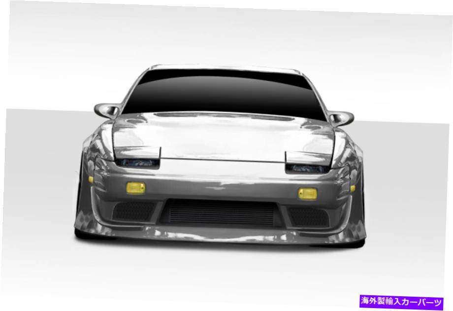 海外製 エアロパーツ 89-94日産240SX S13 V速度ワイドボディフロントバンパーカバー114926 FOR 89-94 Nissan 240SX S13 V Speed Wide Body Front Bumper Cover 114926【並行輸入品】