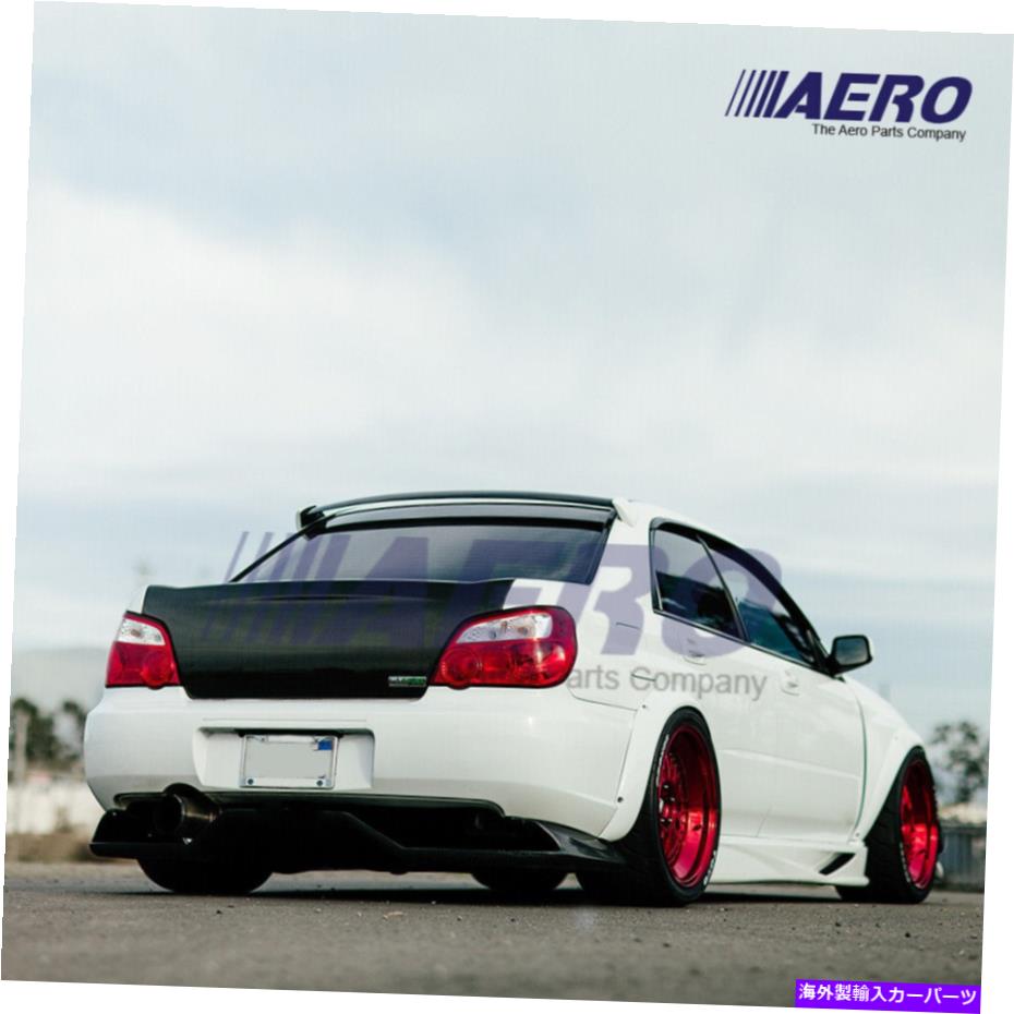 海外製 エアロパーツ OEスタイルカーボンファイバーボディキット02-07 Subaru Impreza WRX STI AEROのトランク OE Style Carbon Fiber Body Kit Trunk for 02-07 Subaru Impreza WRX STI AERO【並行輸入品】