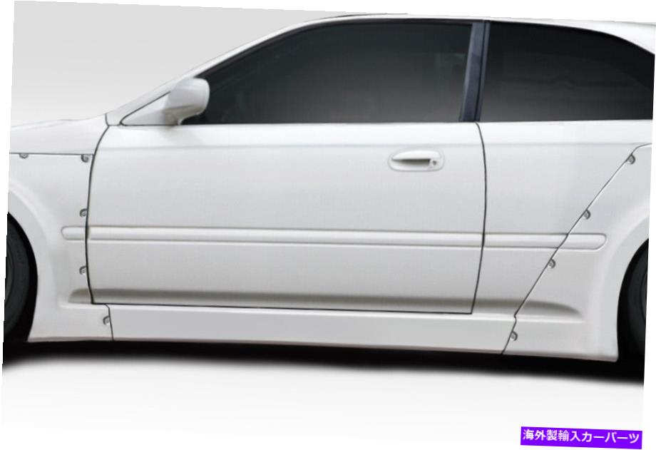 海外製 エアロパーツ 96-00ホンダシビックHB MMRワイドボディサイドスカート2 PC 116514 FOR 96-00 Honda Civic HB MMR Wide Body Side Skirts 2 PC 116514【並行輸入品】