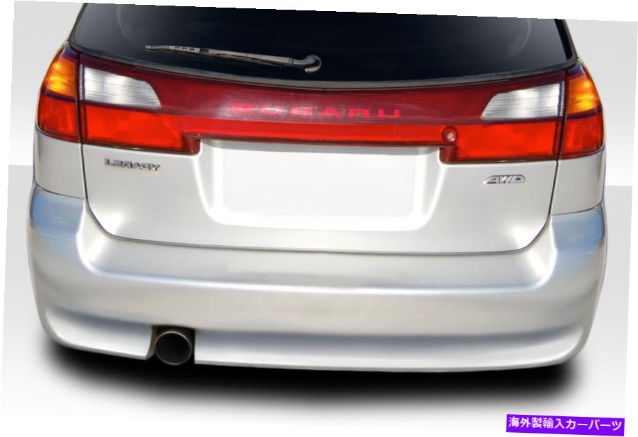 海外製 エアロパーツ 00-04スバルレガシー5DRワゴンエレクトリックリアバンパーカバー114777 FOR 00-04 Subaru Legacy 5DR Wagon Electric Rear Bumper Cover 114777【並行輸入品】