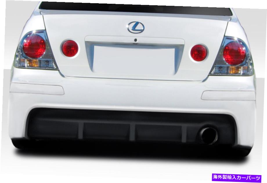 海外製 エアロパーツ 00-05レクサスはシリーズIS300 Hスペックリアディフューザー115859 FOR 00-05 Lexus IS Series IS300 H Spec Rear Diffuser 115859【並行輸入品】｜Us Custom Parts Shop USDM
