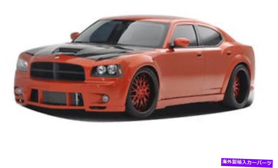 海外製 エアロパーツ 06-10ダッジ充電器Luxe Wide Body Kit 10pc 104818 FOR 06-10 Dodge Charger Luxe Wide Body Kit 10pc 104818【並行輸入品】