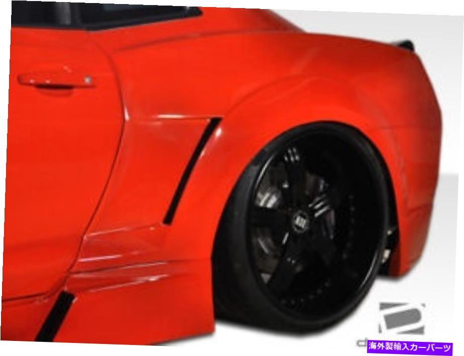 海外製 エアロパーツ 10-15用カマロホットホイールワイドボディリアフェンダーフレア2pc 105818 FOR 10-15 Camaro Hot Wheels Wide Body Rear Fender Flares 2pc 105818【並行輸入品】