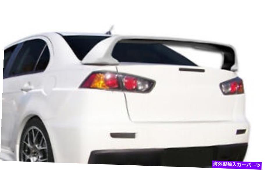 海外製 エアロパーツ 08-17 Mitsubishi Lancer Lancer EVO 10 EVO X TRUNK LIDスポイラー106959 FOR 08-17 Mitsubishi Lancer Lancer Evo 10 Evo X Trunk Lid Spoiler 106959【並行輸入品】｜Us Custom Parts Shop USDM