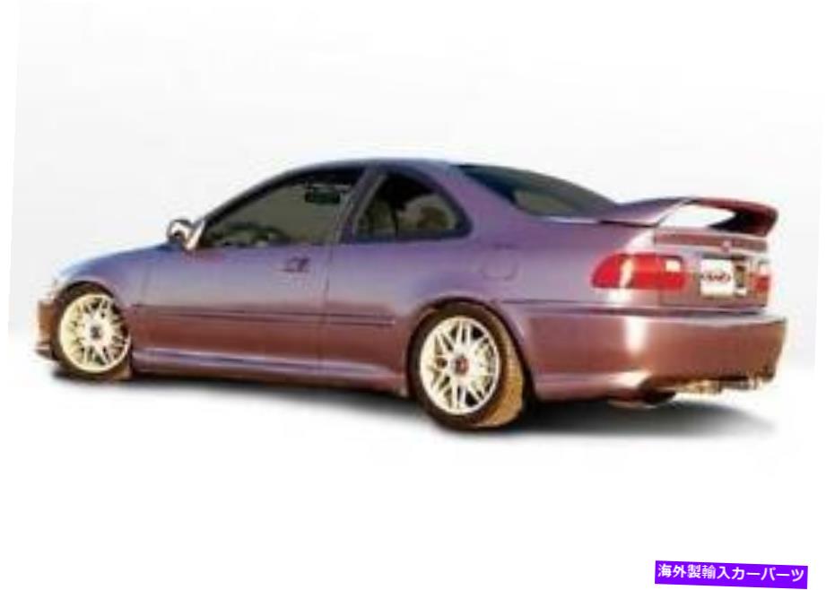 海外製 エアロパーツ 1992年から1995年のレーシングシリーズサイドスカートホンダシビック2DR 890068 + 890069（ペア） RACING SERIES SIDE SKIRTS FOR 1992-1995 Honda Civic 2dr 890068 + 890069 (PAIR)【並行輸入品】｜Us Custom Parts Shop USDM 234,729円