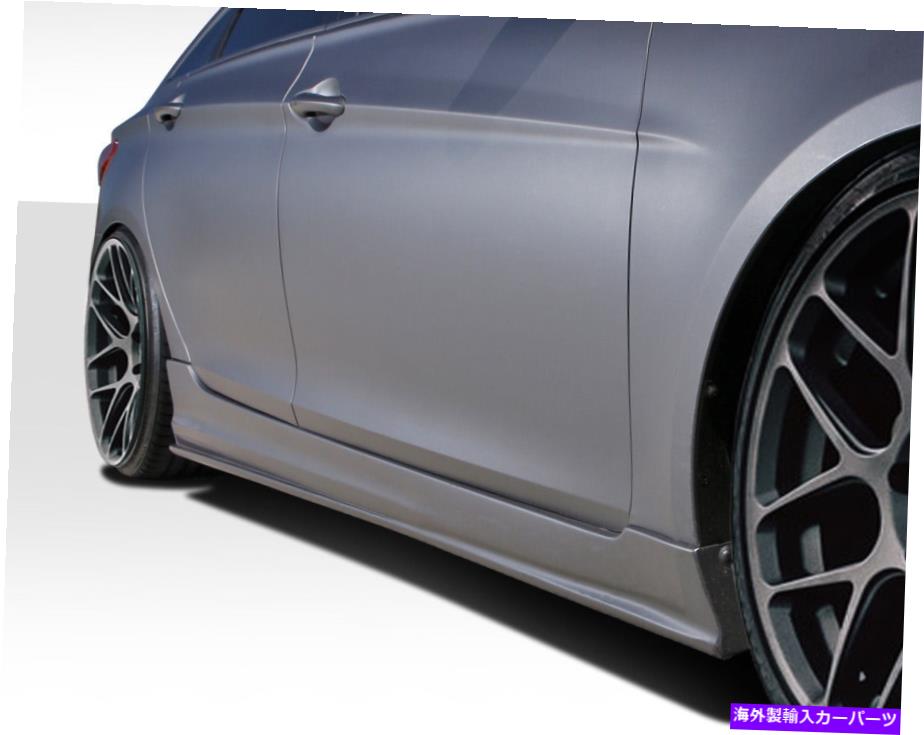 海外製 エアロパーツ 11-14のヒュンダイソナタレーサーサイドスカートロッカーパネル2 PC 112242 FOR 11-14 Hyundai Sonata Racer Side Skirt Rocker Panels 2 pc 112242【並行輸入品】