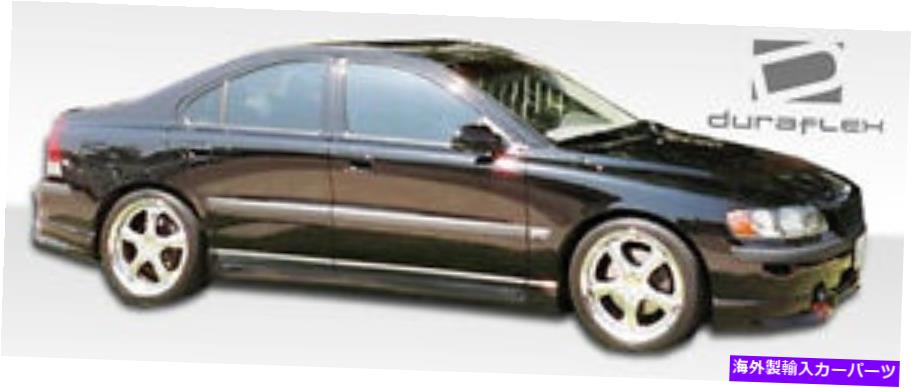 海外製 エアロパーツ 01-09フォーボルボS60スピードゾーンサイドスカートロッカーパネル2PC100288 FOR 01-09 Volvo S60 Speedzone Side Skirts Rocker Panels 2pc 100288【並行輸入品】