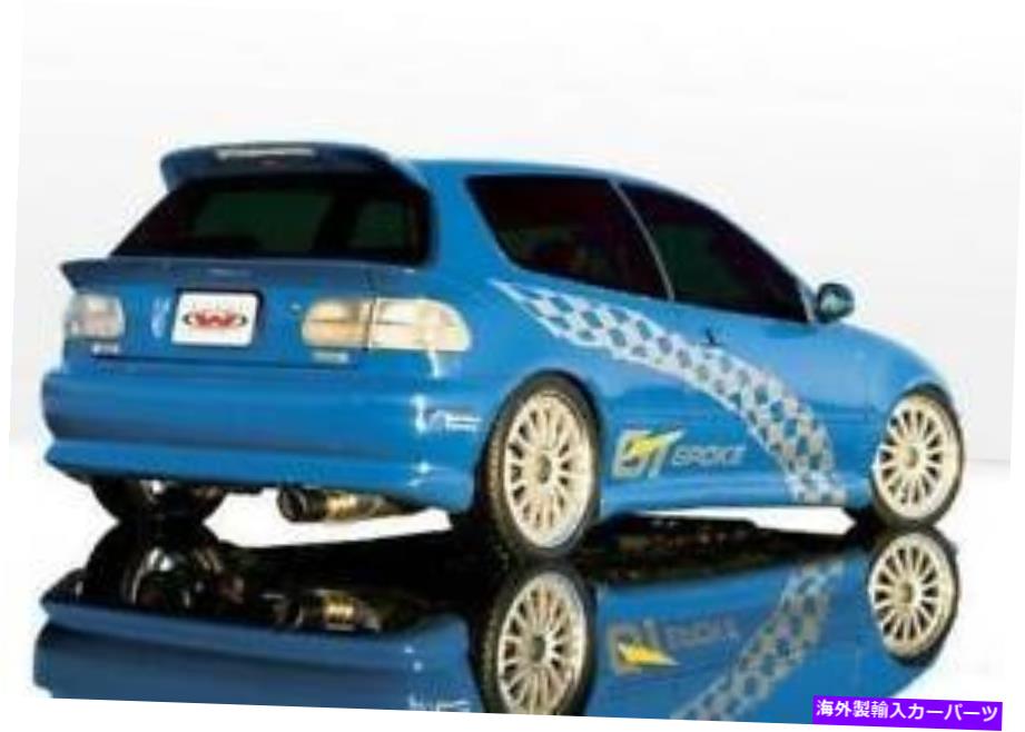 海外製 エアロパーツ 1992年から1995年のレーシングシリーズサイドスカートホンダシビックHB 890065 + 890066（ペア） RACING SERIES SIDE SKIRTS FOR 1992-1995 Honda Civic HB 890065 + 890066 (PAIR)【並行輸入品】｜Us Custom Parts Shop USDM