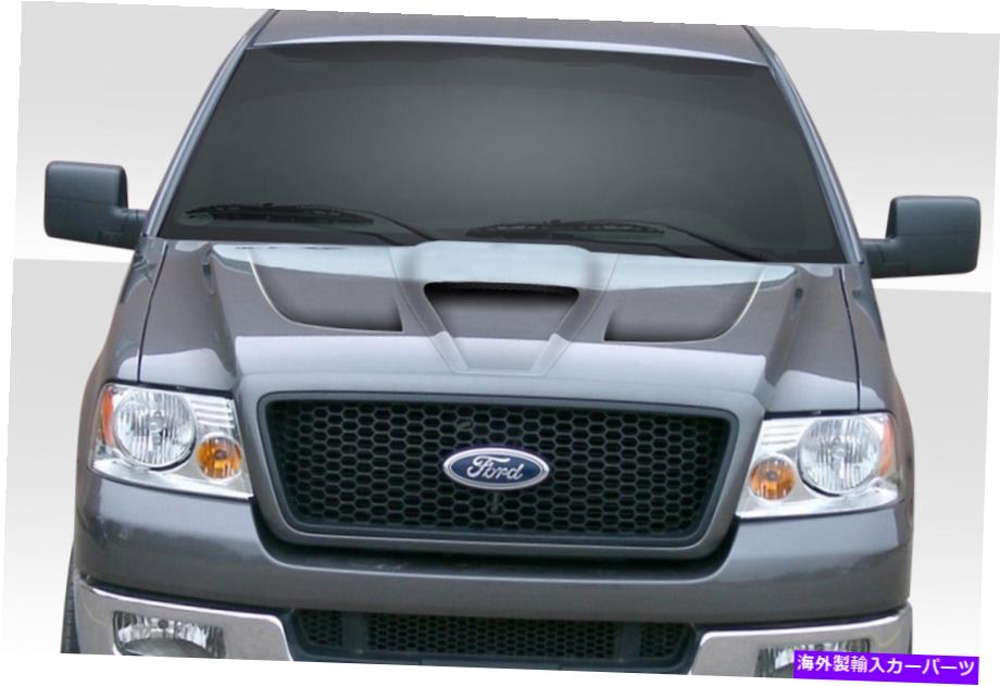 海外製 エアロパーツ 04-08 Ford F-150 / 06-08 Lincoln Mark LT Shark Hood 113339 FOR 04-08 Ford F-150 / 06-08 Lincoln Mark LT Shark Hood 113339【並行輸入品】