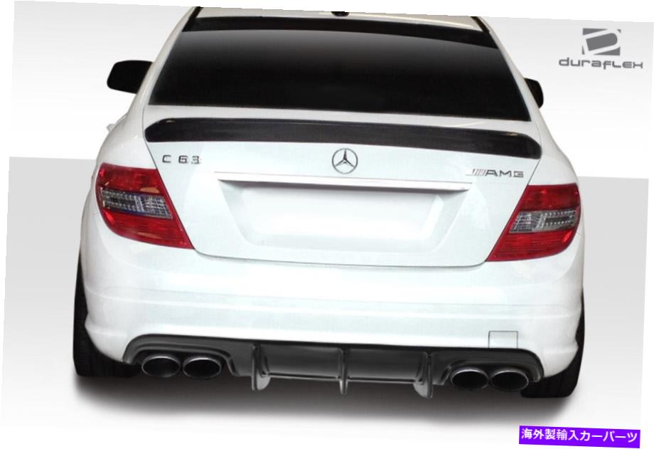 海外製 エアロパーツ 08-11メルセデスCクラス / C63 W4スーパーフィンリアディフューザー114366 FOR 08-11 Mercedes C Class / C63 W4 Super Fin Rear Diffuser 114366【並行輸入品】｜Us Custom Parts Shop USDM