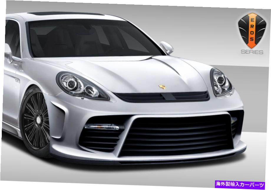海外製 エアロパーツ 10-13ポルシェパナメーラエロスバージョン4フロントバンパー108285 FOR 10-13 Porsche Panamera Eros Version 4 Front Bumper 108285【並行輸入品】