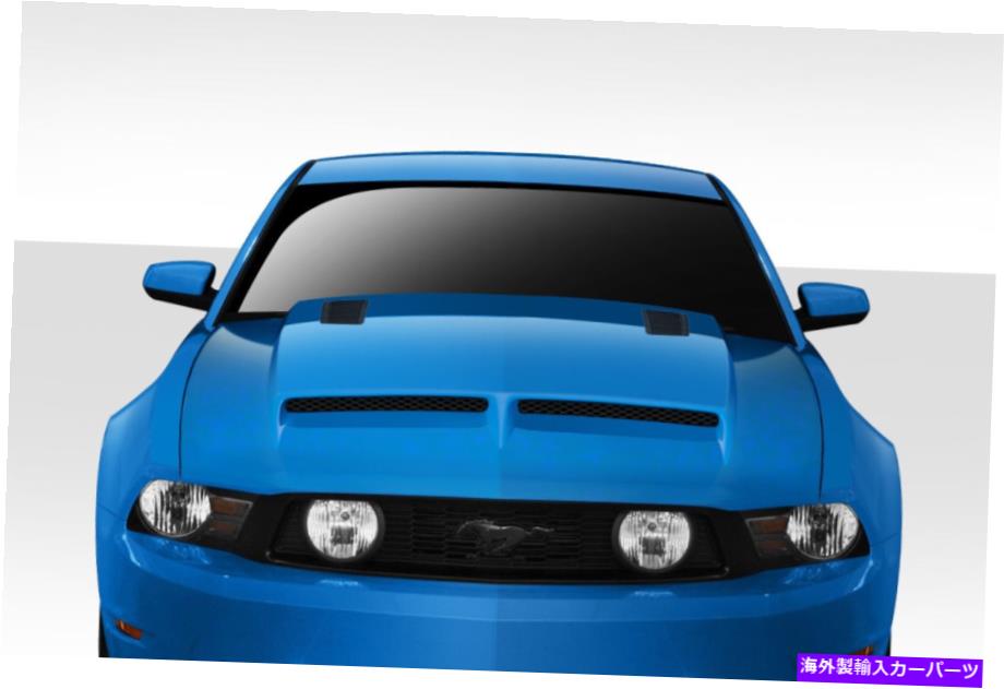海外製 エアロパーツ 10-12フォードマスタングCV-Xバージョン6フード112402 FOR 10-12 Ford Mustang CV-X Version 6 Hood 112402【並行輸入品】