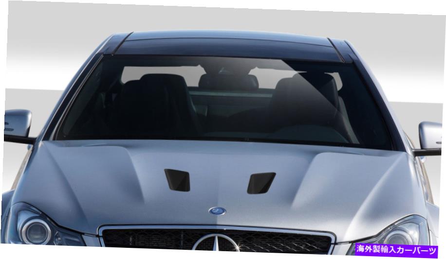 海外製 エアロパーツ 12-14のメルセデスC63 W204ブラックシリーズルックフード112190 FOR 12-14 Mercedes C63 W204 Black Series Look Hood 112190【並行輸入品】