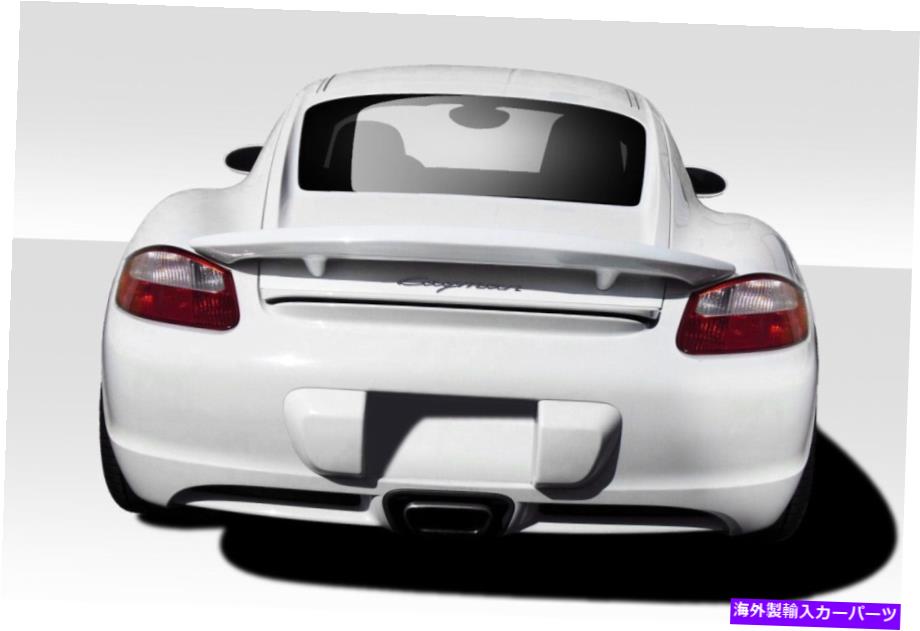海外製 エアロパーツ 06-10のポルシェケイマンCSウィングスポイラー113707 FOR 06-10 Porsche Cayman CS Wing Spoiler 113707【並行輸入品】