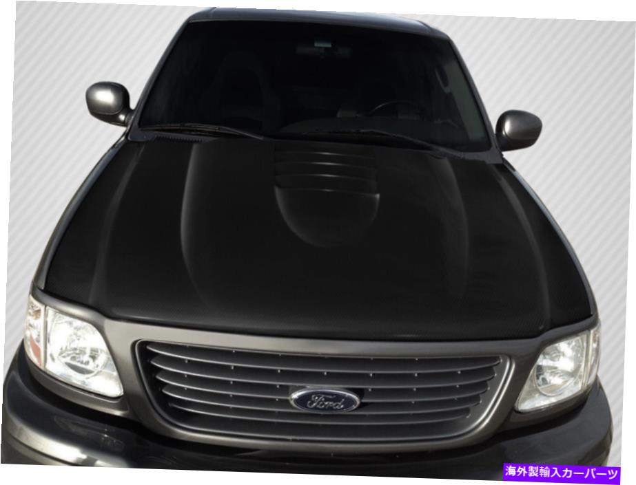 海外製 エアロパーツ 97-03フォードF-150 / F-250 /遠征炭素繊維CV-Xフード109263 FOR 97-03 Ford F-150 / F-250 / Expedition Carbon Fiber CV-X Hood 109263【並行輸入品】 318,681円