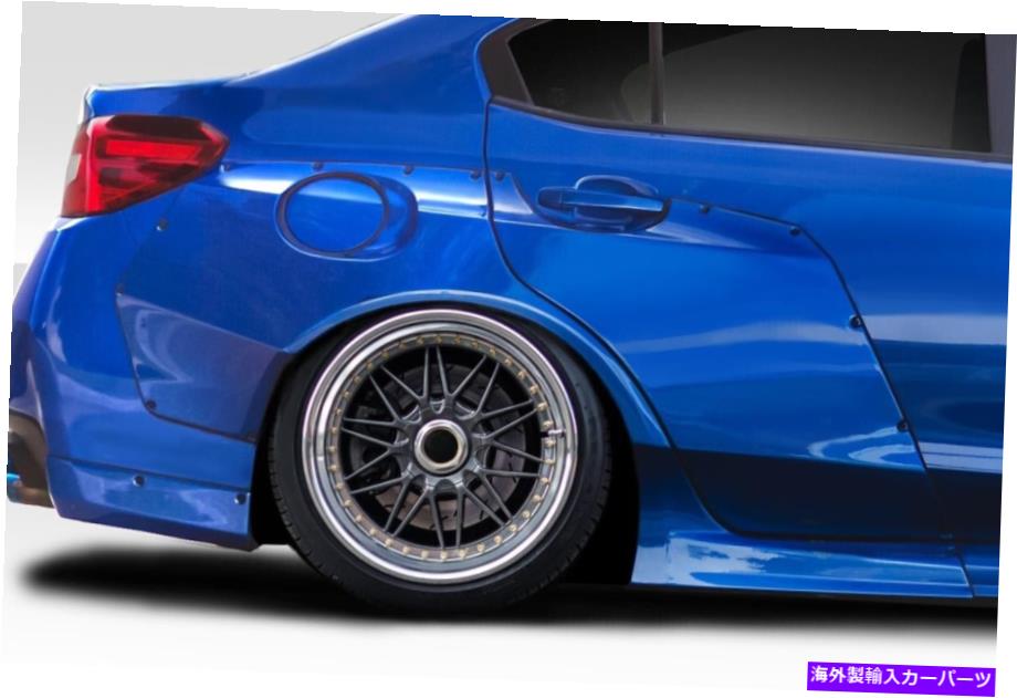 海外製 エアロパーツ 15-21のスバルWRX RBSリアフェンダーフレア4 PC 116704 FOR 15-21 Subaru WRX RBS Rear Fender Flares 4 PC 116704【並行輸入品】｜Us Custom Parts Shop USDM