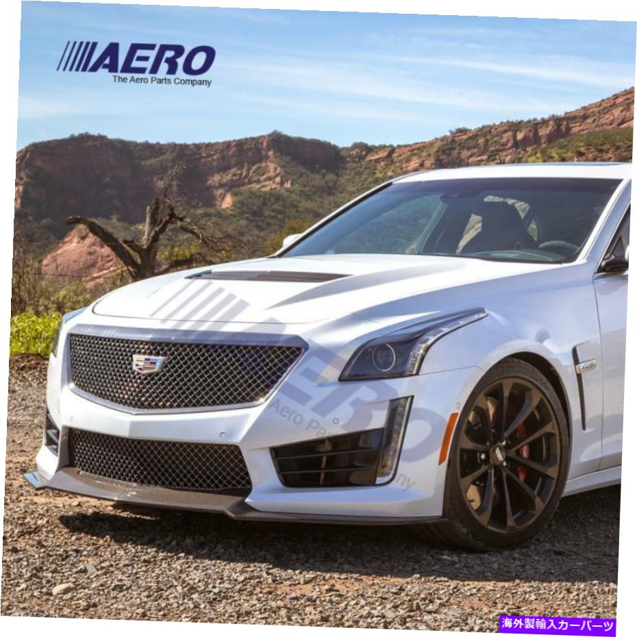 海外製 エアロパーツ CT6-VスタイルABSフロントセンターグリル14-19キャデラックCTSセダン4DRエアロ CT6-V Style ABS Front Center Grille for 14-19 Cadillac CTS Sedan 4dr AERO【並行輸入品】｜Us Custom Parts Shop USDM