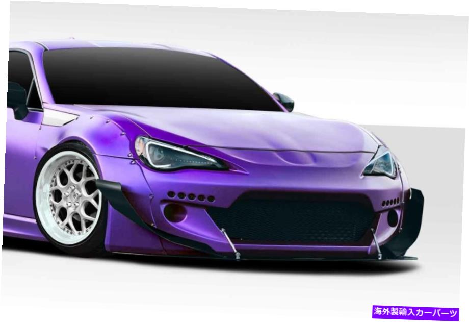 海外製 エアロパーツ 13-20 SCION FR-S TOYOTA 86 SUBARU BRZ GT500 V2 CANARDS 6PC 114881 FOR 13-20 Scion FR-S Toyota 86 Subaru BRZ GT500 V2 Canards 6PC 114881【並行輸入品】｜Us Custom Parts Shop USDM