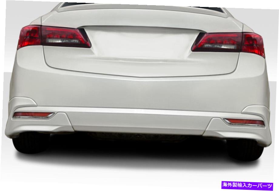 海外製 エアロパーツ 15-17 ACURA TLX ASPECルックリアリップ追加ONS 2 PC 116685 FOR 15-17 Acura TLX ASpec Look Rear Lip Add Ons 2 PC 116685【並行輸入品】