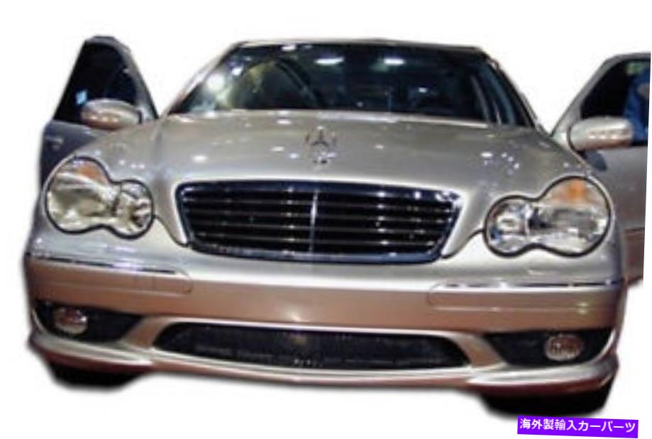 海外製 エアロパーツ 01-07のメルセデスCクラスW203 AMGフロントバンパー1030??77の外観 FOR 01-07 Mercedes C Class W203 AMG Look Front Bumper 103077【並行輸入品】｜Us Custom Parts Shop USDM