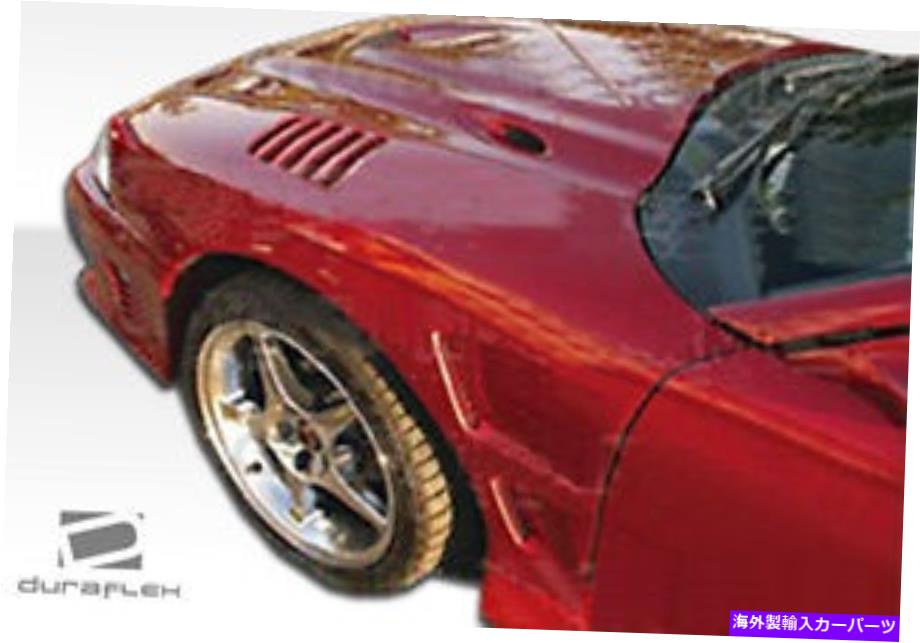 海外製 エアロパーツ 99-04 Ford Mustang Velocity Fenders 2PC 102249 FOR 99-04 Ford Mustang Velocity fenders 2pc 102249【並行輸入品】