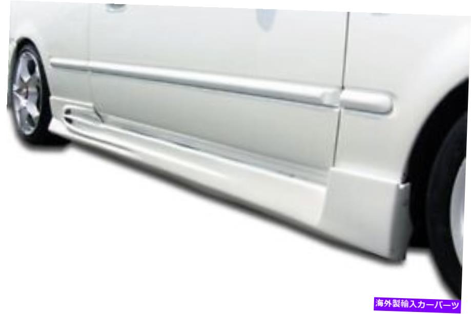 海外製 エアロパーツ 96-00ホンダシビック2DR/HB Avg Side Skirts Rocker Panels 2PC 101734 FOR 96-00 Honda Civic 2DR/HB AVG Side Skirts Rocker Panels 2pc 101734【並行輸入品】
