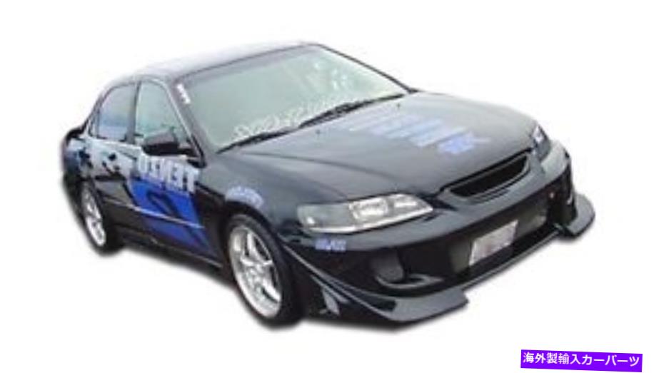 海外製 エアロパーツ 98-02ホンダアコード4DRブリットフロントバンパー101982 FOR 98-02 Honda Accord 4DR Blits Front Bumper 101982【並行輸入品】