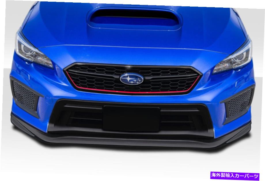 海外製 エアロパーツ 18-20のスバルWRX STI VRSフロントリップスプリッター115744 FOR 18-20 Subaru WRX STI VRS Front Lip Splitter 115744【並行輸入品】