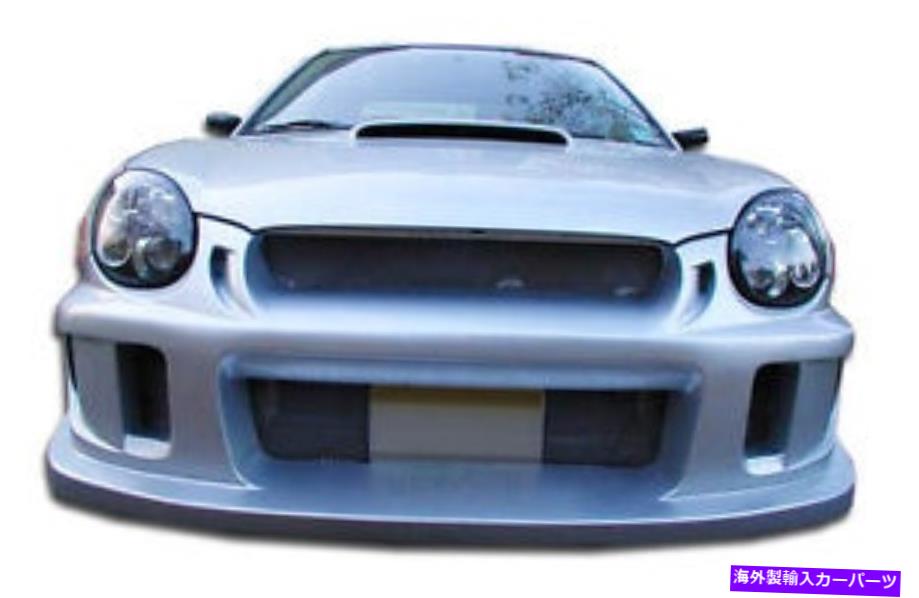 海外製 エアロパーツ 02-03 Subaru Impreza WRX sti a-specフロントバンパー104210 FOR 02-03 SUBARU Impreza WRX STI A-Spec Front Bumper 104210【並行輸入品】