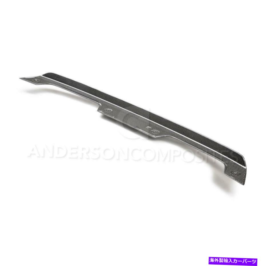 海外製 エアロパーツ 2020年のカーボンファイバーガーニーフラップFord Shelby GT500 GT500 AC-GF20FDMU500 Carbon Fiber Gurney Flap FOR 2020 FORD SHELBY GT500 GT500 AC-GF20FDMU500【並行輸入品】