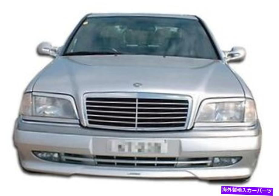 海外製 エアロパーツ 94-00メルセデスCクラスW202 AMGフロントバンパー101485の見た目 FOR 94-00 Mercedes C Class W202 AMG Look Front Bumper 101485【並行輸入品】｜Us Custom Parts Shop USDM