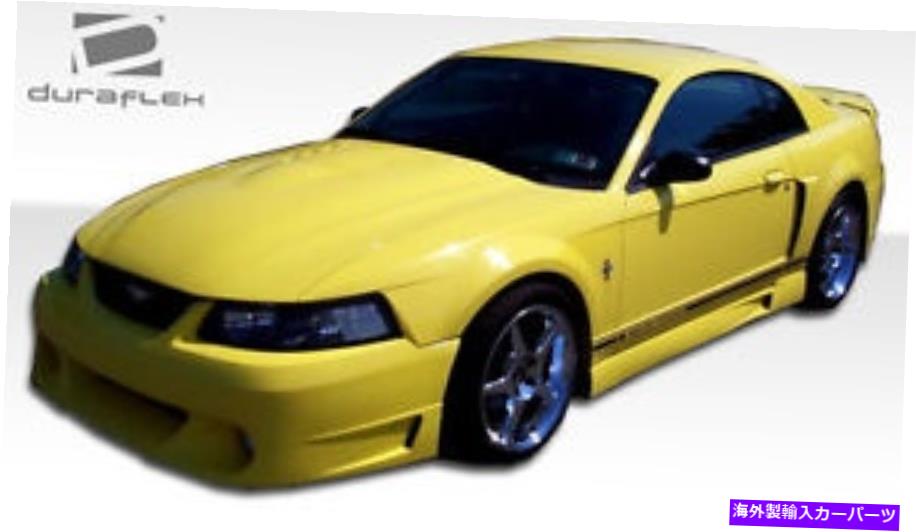 海外製 エアロパーツ 99-04フォードマスタングCVXサイドスカートロッカーパネル2PC 104839 FOR 99-04 Ford Mustang CVX Side Skirts Rocker Panels 2pc 104839【並行輸入品】