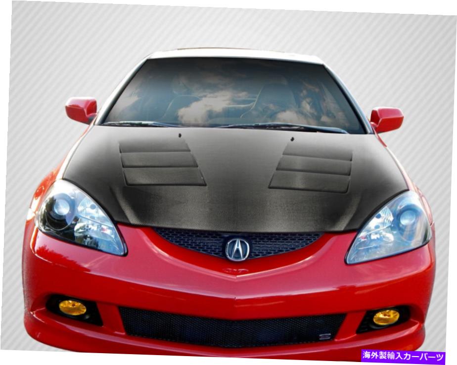 海外製 エアロパーツ 02-06 ACURA RSXカーボンファイバードリテックTS-1フード112947 TEMP 6 FOR 02-06 Acura RSX Carbon Fiber DriTech TS-1 Hood 112947 TEMP 6【並行輸入品】|Us Custom Parts Shop USDM