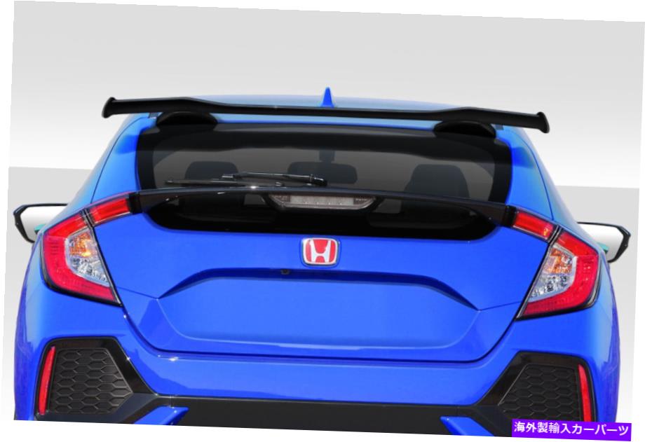 海外製 エアロパーツ 17-21ホンダシビックHB SPNルーフウィングスポイラー116345 FOR 17-21 Honda Civic HB SPN Roof Wing Spoiler 116345【並行輸入品】