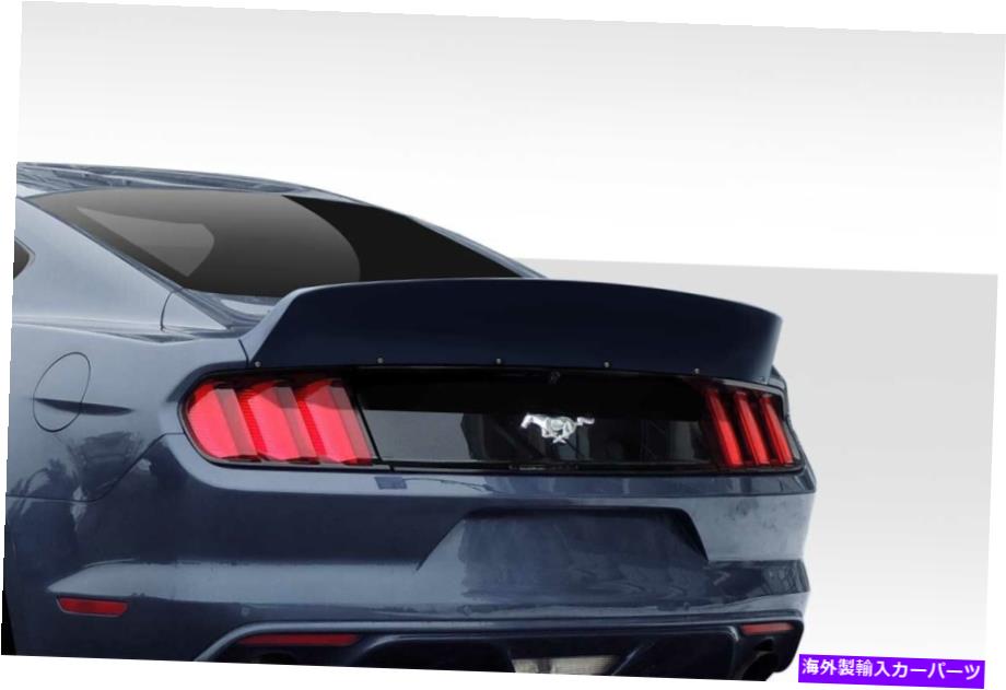 海外製 エアロパーツ 15-20フォードマスタングクーペダックビルウィングスポイラー114613 FOR 15-20 Ford Mustang Coupe Duckbill Wing Spoiler 114613【並行輸入品】｜Us Custom Parts Shop USDM