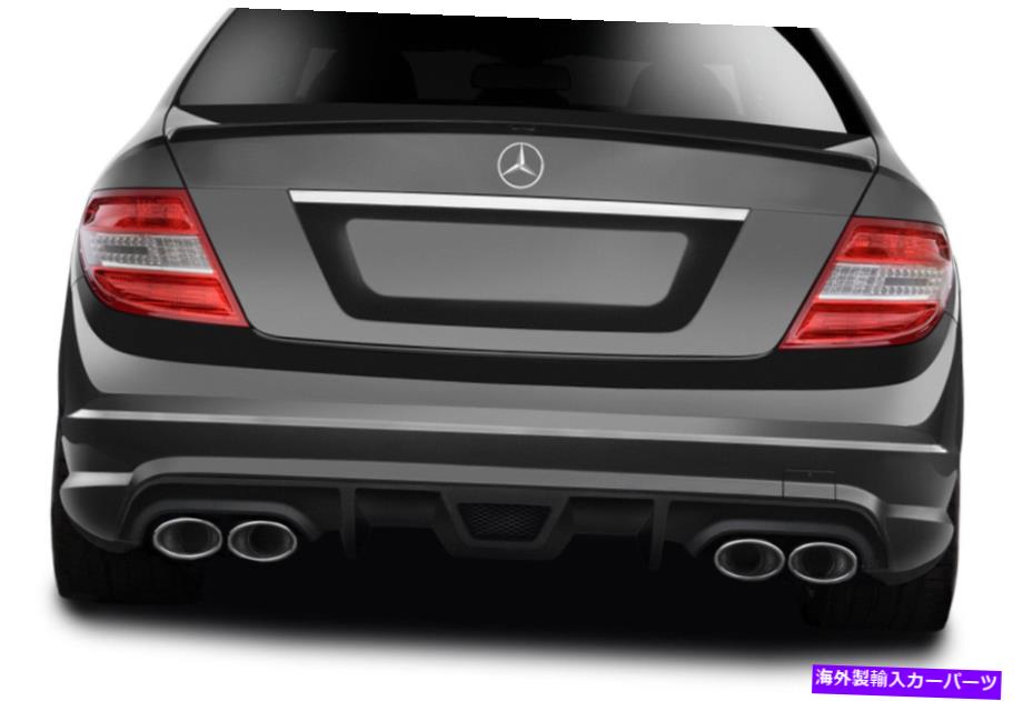 海外製 エアロパーツ 08-11メルセデスCクラスW204 / C63 AF-1リアディフューザー（GFK）113759 FOR 08-11 Mercedes C Class W204 / C63 AF-1 Rear Diffuser (GFK) 113759【並行輸入品】｜Us Custom Parts Shop USDM
