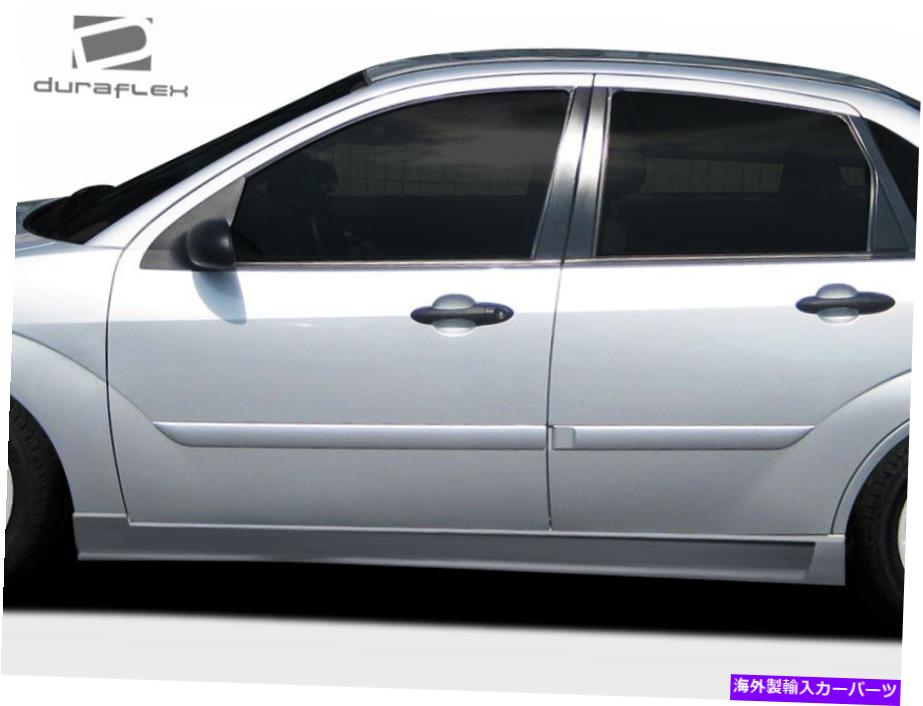 海外製 エアロパーツ 00-07フォードフォーカスB-2サイドスカートロッカーパネル2PC 106860 FOR 00-07 Ford Focus B-2 Side Skirts Rocker Panels 2pc 106860【並行輸入品】
