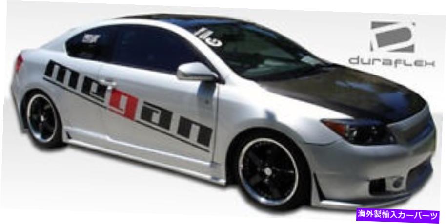 海外製 エアロパーツ 05-10サイオンTC B-2サイドスカートロッカーパネル2PC 105594 FOR 05-10 Scion tC B-2 Side Skirts Rocker Panels 2pc 105594【並行輸入品】