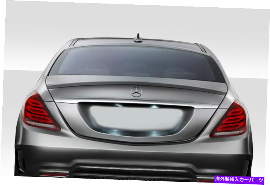 海外製 エアロパーツ 14-18のメルセデスSクラスW222 W-1ルーフウィングスポイラー113932 FOR 14-18 Mercedes S Class W222 W-1 Roof Wing Spoiler 113932【並行輸入品】