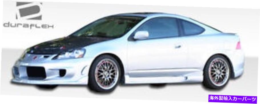 海外製 エアロパーツ 02-06 ACURA RSX I-SPEC 2サイドスカートロッカーパネル2PC 104607 FOR 02-06 Acura RSX I-Spec 2 Side Skirts Rocker Panels 2pc 104607【並行輸入品】