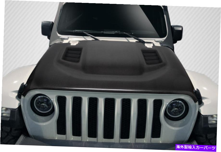 海外製 エアロパーツ 19-20のジープラングラーJLグラディエーターJTカーボンファイバーMPRフード115033 FOR 19-20 Jeep Wrangler JL Gladiator JT Carbon Fiber MPR Hood 115033【並行輸入品】｜Us Custom Parts Shop USDM