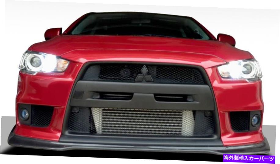 海外製 エアロパーツ 08-14 for Mitsubishi Lancer Evolution 10 JDPスタイルフロントリップ109417 FOR 08-14 Mitsubishi Lancer Evolution 10 JDP Style Front Lip 109417【並行輸入品】|Us Custom Parts Shop USDM