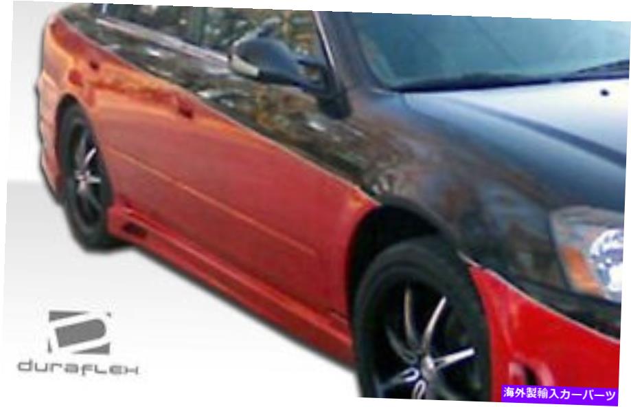海外製 エアロパーツ 02-06日産アルティマサイバーサイドスカートロッカーパネル2PC 104900 FOR 02-06 Nissan Altima Cyber Side Skirts Rocker Panels 2pc 104900【並行輸入品】
