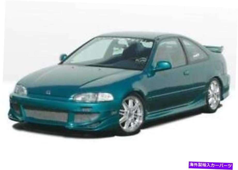 海外製 エアロパーツ 1992年から1995年のアベンジャー4PC完全キットホンダシビック2DR 890583 AVENGER 4PC COMPLETE KIT FOR 1992-1995 Honda Civic 2dr 890583【並行輸入品】|Us Custom Parts Shop USDM