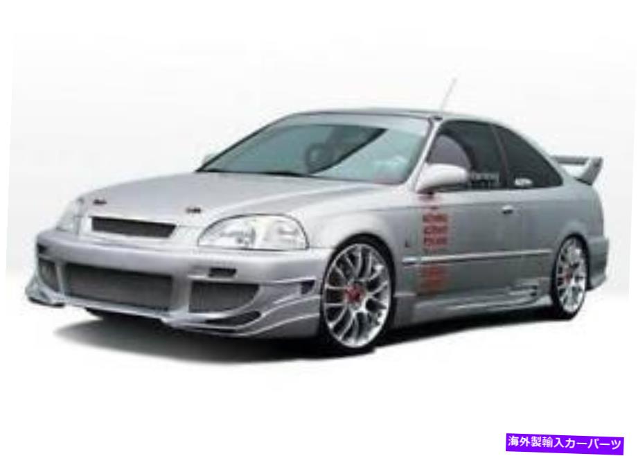 海外製 エアロパーツ 1996年から1998年のアベンジャー4PC完全キットホンダシビック2DR 890405 AVENGER 4PC COMPLETE KIT FOR 1996-1998 Honda Civic 2dr 890405【並行輸入品】|Us Custom Parts Shop USDM