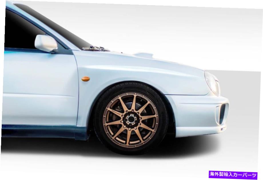 海外製 エアロパーツ 02-03 Subaru Impreza WRX STI WRC Look Wide Body Front Fenders 114817 FOR 02-03 Subaru Impreza WRX STI WRC Look Wide Body Front Fenders 114817【並行輸入品】