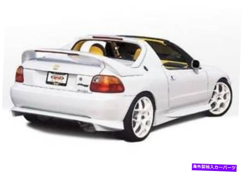 海外製 エアロパーツ 93-97のレーシングシリーズサイドスカートホンダデルソル2DR 890572L + 890572R(ペア) RACING SERIES SIDE SKIRTS FOR 93-97 Honda Del Sol 2dr 890572L + 890572R (PAIR)【並行輸入品】