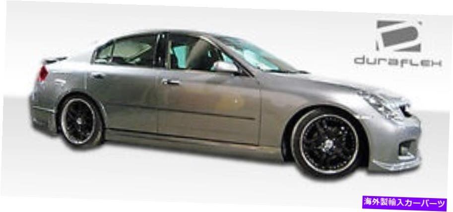 海外製 エアロパーツ 03-04インフィニティGセダンG35 G35 GTコンペティションサイドスカート2PC 100472 FOR 03-04 Infiniti G Sedan G35 GT Competition Side Skirts 2pc 100472【並行輸入品】