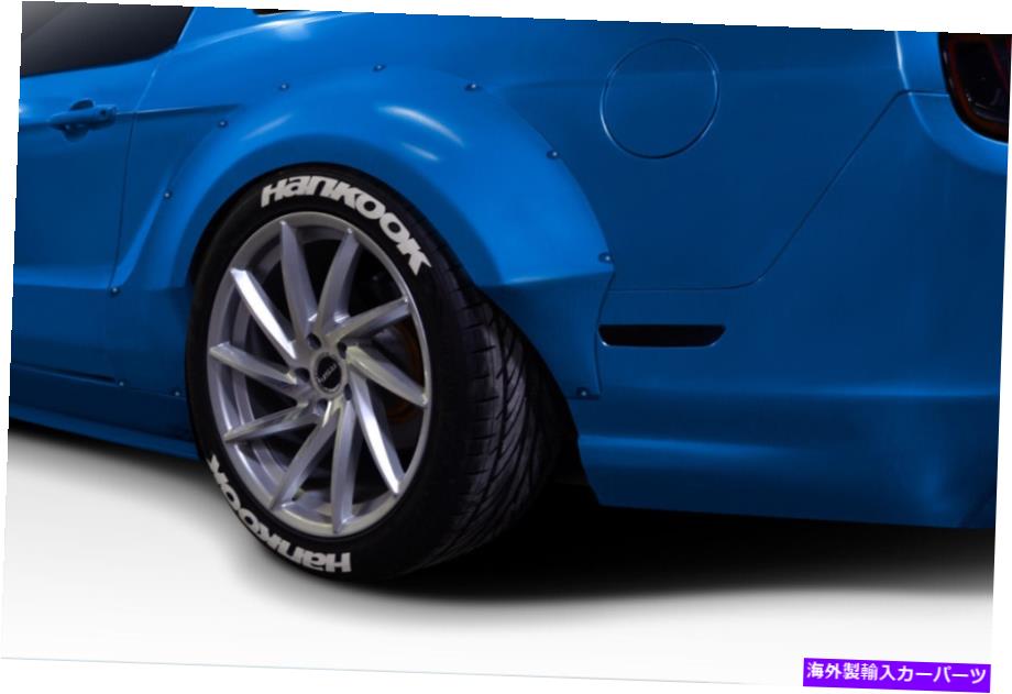 海外製 エアロパーツ 10-14フォードマスタングサーキット75 mmリアフェンダーフレア2 PC 112624 FOR 10-14 Ford Mustang Circuit 75 MM Rear Fender Flares 2 pc 112624【並行輸入品】|Us Custom Parts Shop USDM